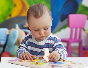 La première fois à la crèche