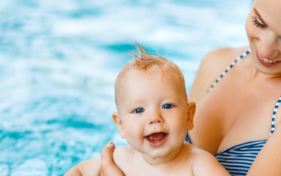 Initiation à la nage pour bébé